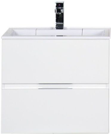 Тумба с раковиной Aquanet Алвита 00213095 60х50 подвесная цвет белый