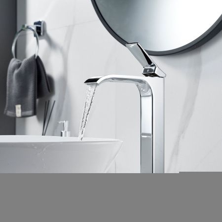 Смеситель для раковины Shevanik S4011 на столешницу хром