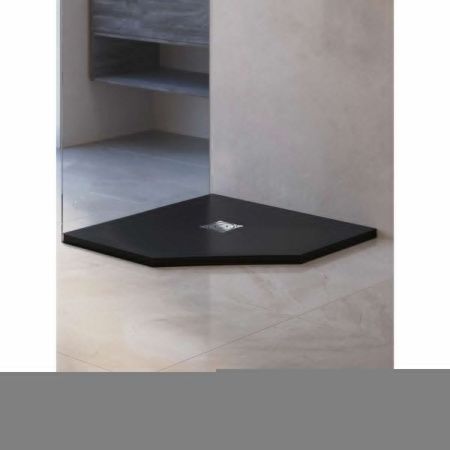 Душевой поддон из искусственного камня RGW Stone Tray 16155099-02 90х90 серый без ножек