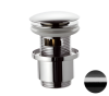 Донный клапан Remer 905CC2114CFP черный