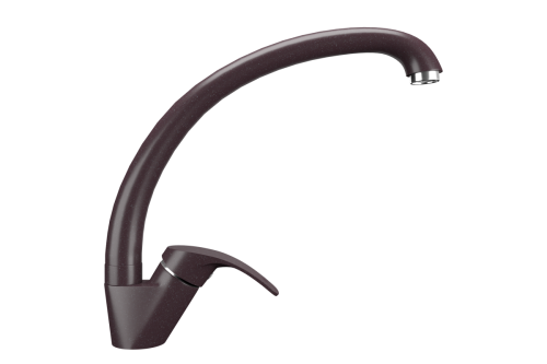 Смеситель для кухни Ulgran Classic U-007-345 на мойку коричневый