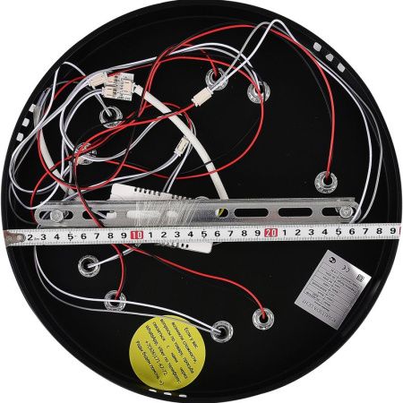 Люстра потолочная Natali Kovaltseva Real (Реал) LED LAMPS 81200 BLACK
