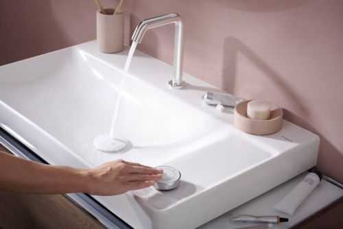 Смеситель Hansgrohe Tecturis S EcoSmart 73353000 на раковину хром - фото 2