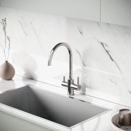 Смеситель для кухни Sancos Taper SC4012BN на мойку никель