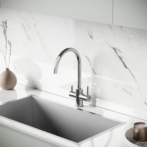 Смеситель для кухни Sancos Taper SC4012BN на мойку никель брашированный - фото 5