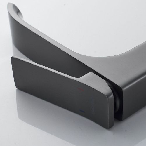 Смеситель для раковины Shevanik S4011T на столешницу оружейная сталь - фото 5