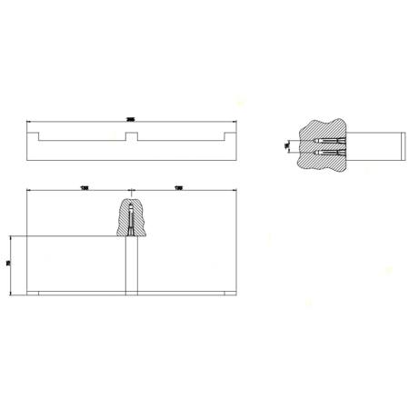 Крючок двойной Gessi Rettangolo 20915#031