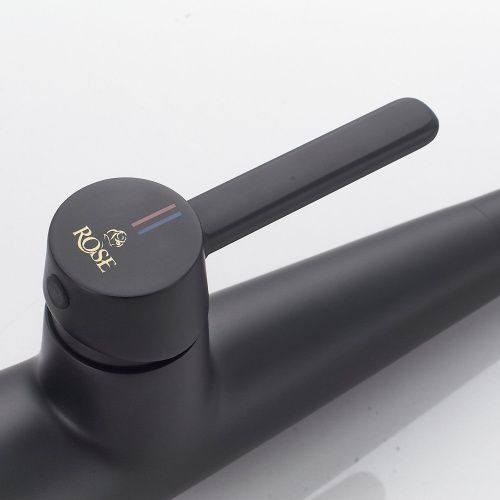 Смеситель для кухни Rose R213H на мойку черный - фото 5