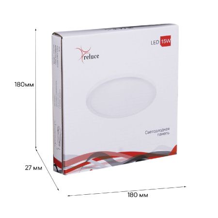 Светильник встраиваемый Reluce 70601-9.0-001OL LED15W WH 4000K