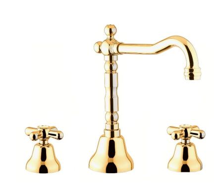 Смеситель Webert Armony AM750202010 на раковину золото