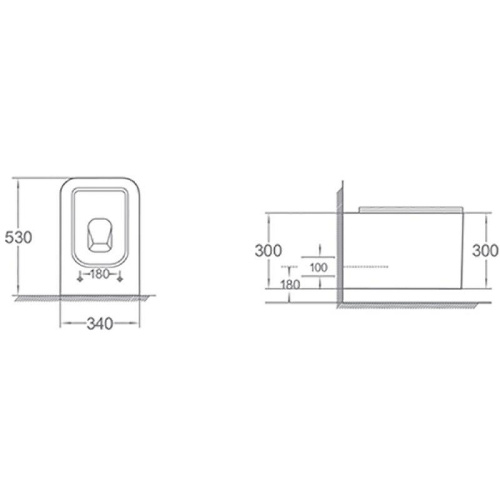 Унитаз подвесной Boheme Mane 970-SET-2-B цвет черный матовый с сиденьем микролифт безободковый каскадный смыв - фото 2