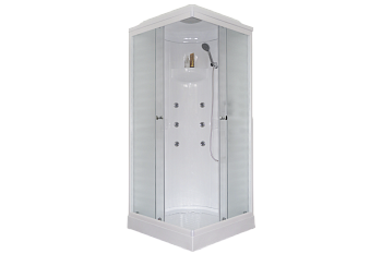 Душевая кабина Royal Bath HP RB90HP2-M 90х90 квадратная с крышей ориентация универсальная Душевая кабина Royal Bath HP RB90HP2-M 90х90 квадратная с крышей ориентация универсальная