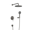 Душевая система Cezares RELAX RELAX-DSET-GM встраиваемая цвет оружейная сталь