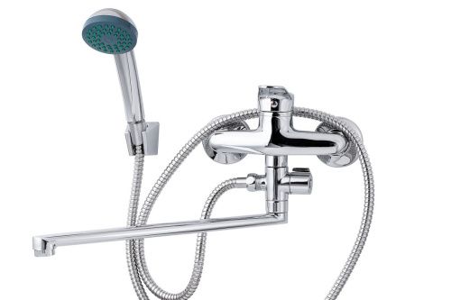 Cмеситель для ванны и душа TSARSBERG TSB-939-3505 настенный хром - фото 2