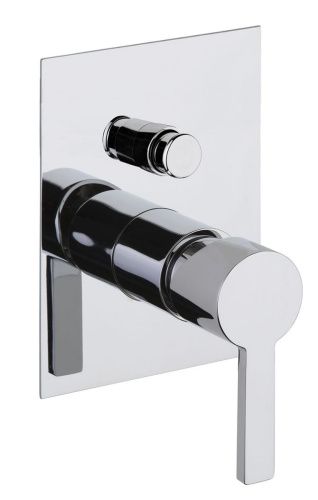 Смеситель для ванны и душа Fiore 77CR7517 встраиваемый в стену хром - фото 2