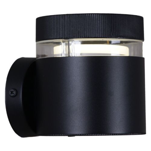 Уличный настенный светильник Reluce 86226-9.2-001CT GX53 BK - фото 4