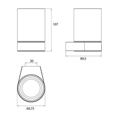 Стакан Emco Flow 2720 133 00