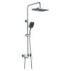 Душевая стойка Raffine F3696 настенная цвет хром