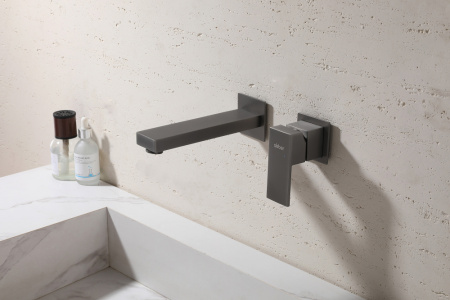 Смеситель ABBER Daheim AF8212NG встраиваемый в стену никель