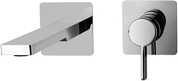 Смеситель Paffoni Rock RO105CR70 встраиваемый в стену хром без термостата