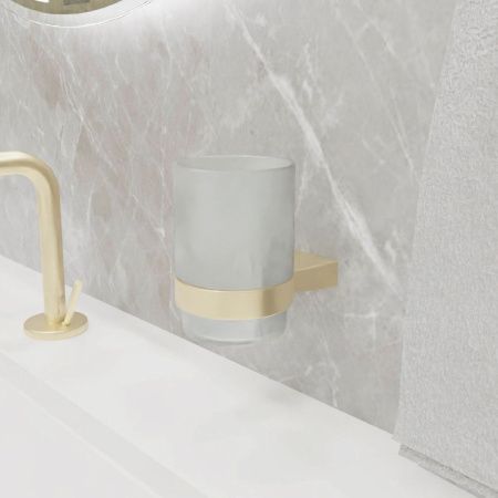 Стакан для зубных щеток Fixsen Trend gold FX-99006