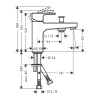 Смеситель Hansgrohe Vernis Shape 71464000 на борт ванны хром