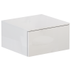 Тумба Velvex UNIT tpUNI.50.H27.Y-223 50х50 подвесная цвет белый