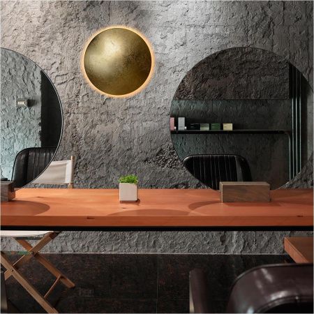 Светильник настенный iLedex Lunar (Лунар) ZD8102-18W Gold