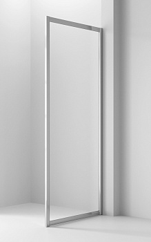 Душевая перегородка Ambassador Forsa 80NX 80х195 стекло прозрачное профиль хром глянцевый
