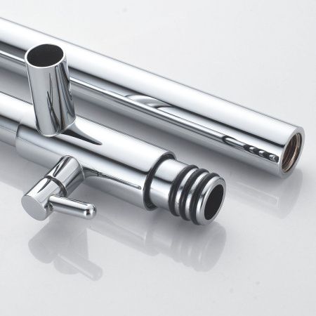 Душевая стойка Shevanik S4136 настенная цвет хром