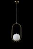 Светильник подвесной Crystal Lux Calle (Цалле) CALLE SP1 BRASS