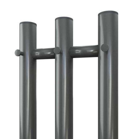 Полотенцесушитель электрический Point Деметра PN12822GB 15х120 серый