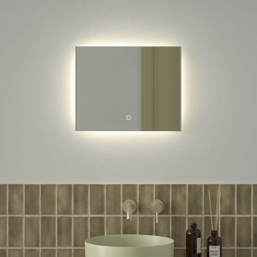 Зеркало с подсветкой Defesto GLOW DF 2501SH 50x40 - фото 3
