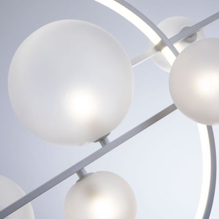Люстра потолочная Arte Lamp Saturn (Сатурн) A7790SP-75WH