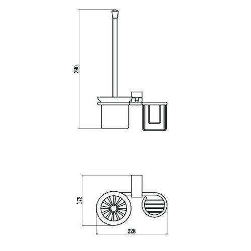 Ершик Savol S-L07394 - фото 3