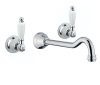 Смеситель для раковины Fiore 02CR0636 настенный хром