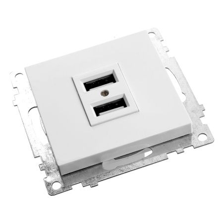 Розетка USB 2-местная Stekker Катрин 39686