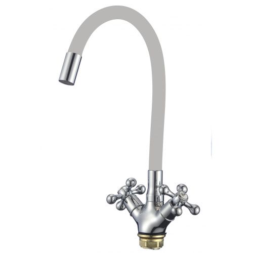 Смеситель для кухни Fmark FM4319-04 на мойку хром - фото 2