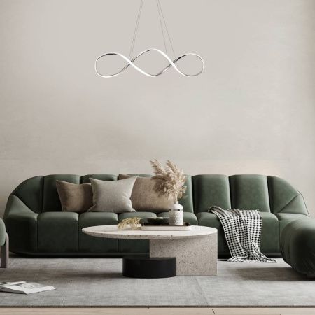 Светильник подвесной Escada KNOT (КНОТ) 10236/1LED Chrome