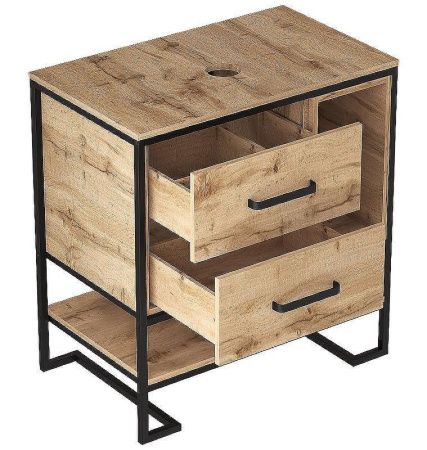 Тумба под раковину 1MarKa Grunge Loft Ц0000005442 80х50 цвет коричневый