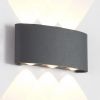 Уличный настенный светодиодный светильник Crystal Lux CLT 023 CLT 023W3 DG