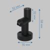 L-соединитель (IN-OUT) IMEX Thin and Smart (Тхин анд Смарт) IL.0060.4003-BK