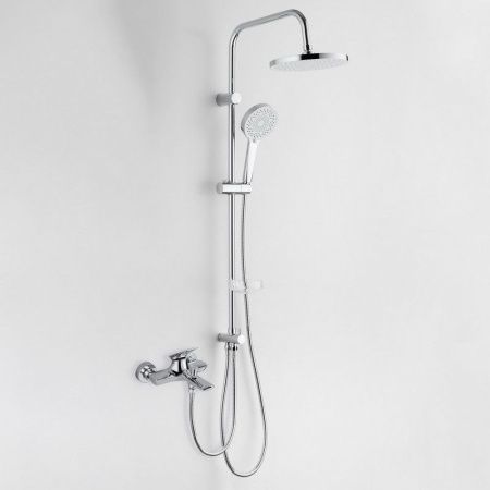 Душевая стойка Bond Cube B03-9500 настенная цвет хром