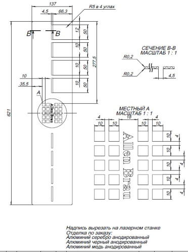 Накладка для сифона Allen Brau Infinity 8.210N7-BBA - фото 3