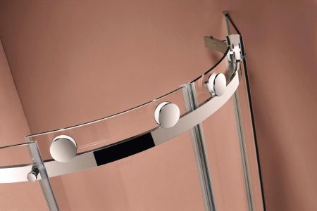 Душевой уголок Cezares STYLUS-M STYLUS-O-M-R-2-90-C-Cr 90х90 стекло прозрачное профиль хром без поддона