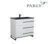 Тумба с раковиной Parly Bella Bella-T90 90х50 подвесная цвет белый