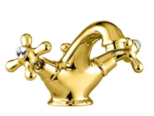 Смеситель Fiore 01OO0622 на раковину золото - фото 2