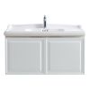 Тумба под раковину Cezares GIUBILEO GIUBILEO-1000-2A-SC-BL 100х50 подвесная цвет белый