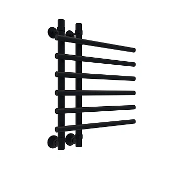 Полотенцесушитель Veconi Tufo T601050B 50х60 водяной черный
