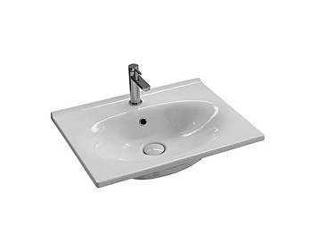 Раковина из санфаянса Hatria LE FIABE Y1BR01 60х49 подвесная цвет белый